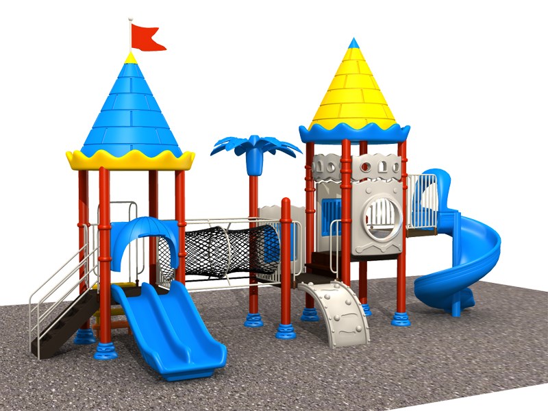 Kidsplayplay equipo de juegos al aire libre con red de escalada TQ-CB1198